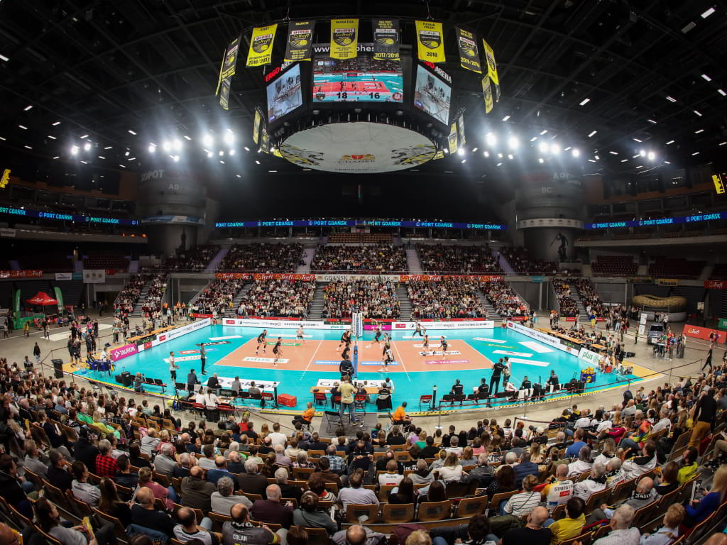 Siatkowka. PlusLiga. Trefl Gdansk - Cuprum Lubin. 04.11.2023