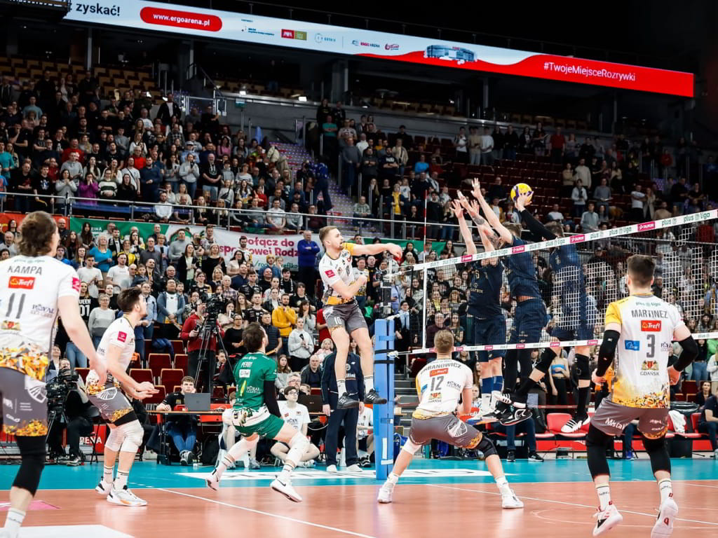 Siatkowka. PlusLiga. Trefl Gdansk - Projekt Warszawa. 02.04.2023