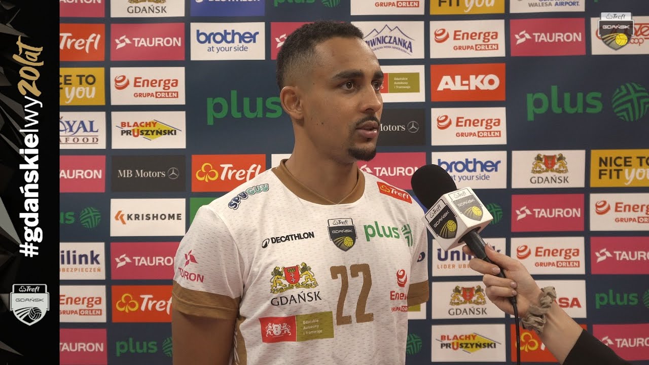 Moustapha M'Baye i Piotr Orczyk po meczu z PSG Stalą Nysa | Trefl Gdańsk