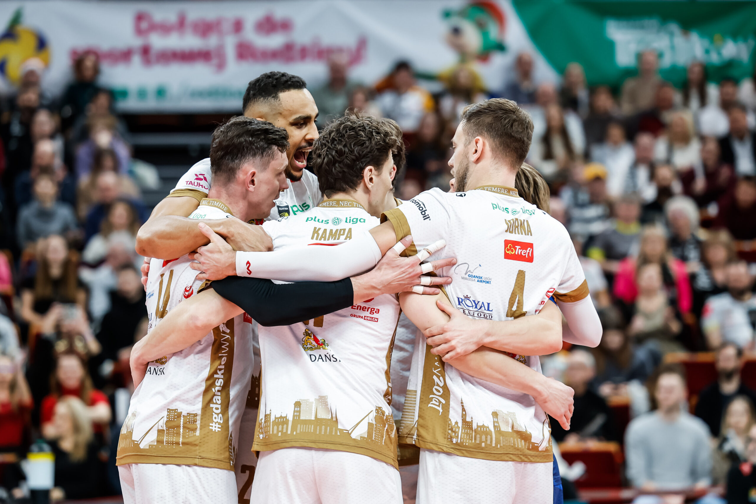 Trefl Gdańsk bez punktów w meczu z Bogdanką LUK Lublin