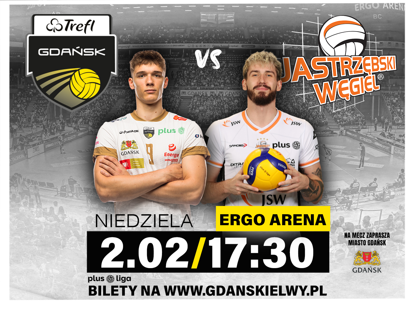 Informator meczowy Trefl Gdańsk vs Jastrzębski Węgiel