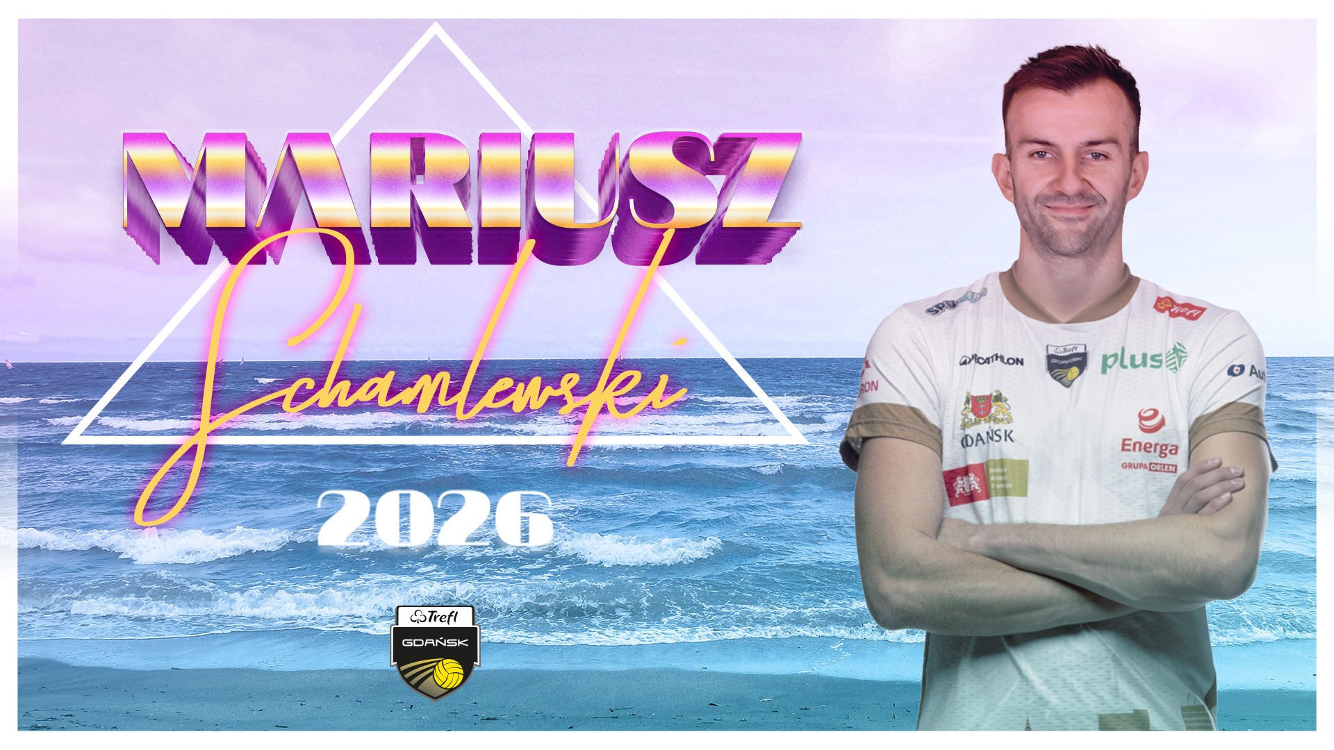 Mariusz Schamlewski nowym środkowym Trefla Gdańsk
