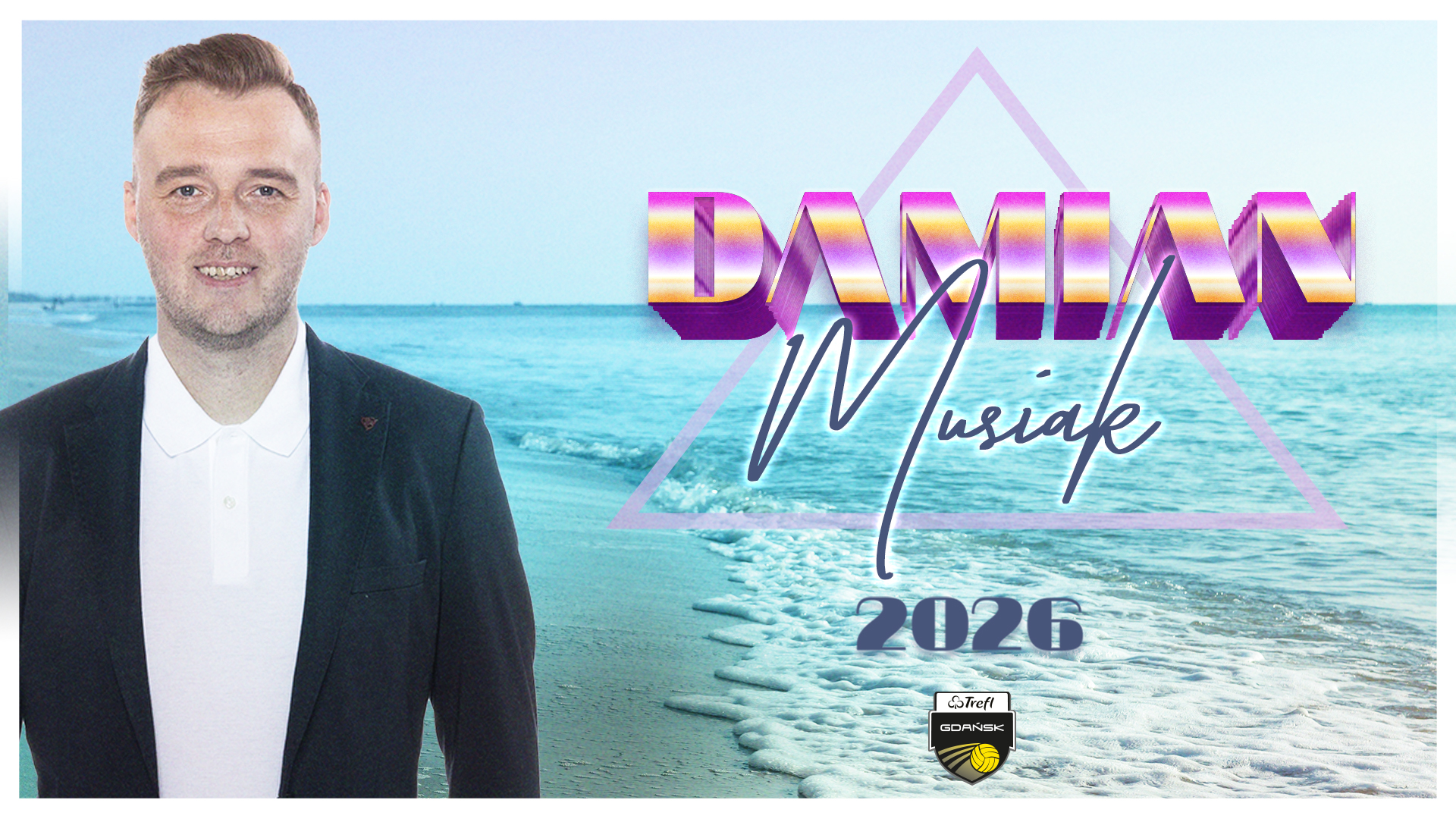 Damian Musiak nowym asystentem trenera Trefla Gdańsk