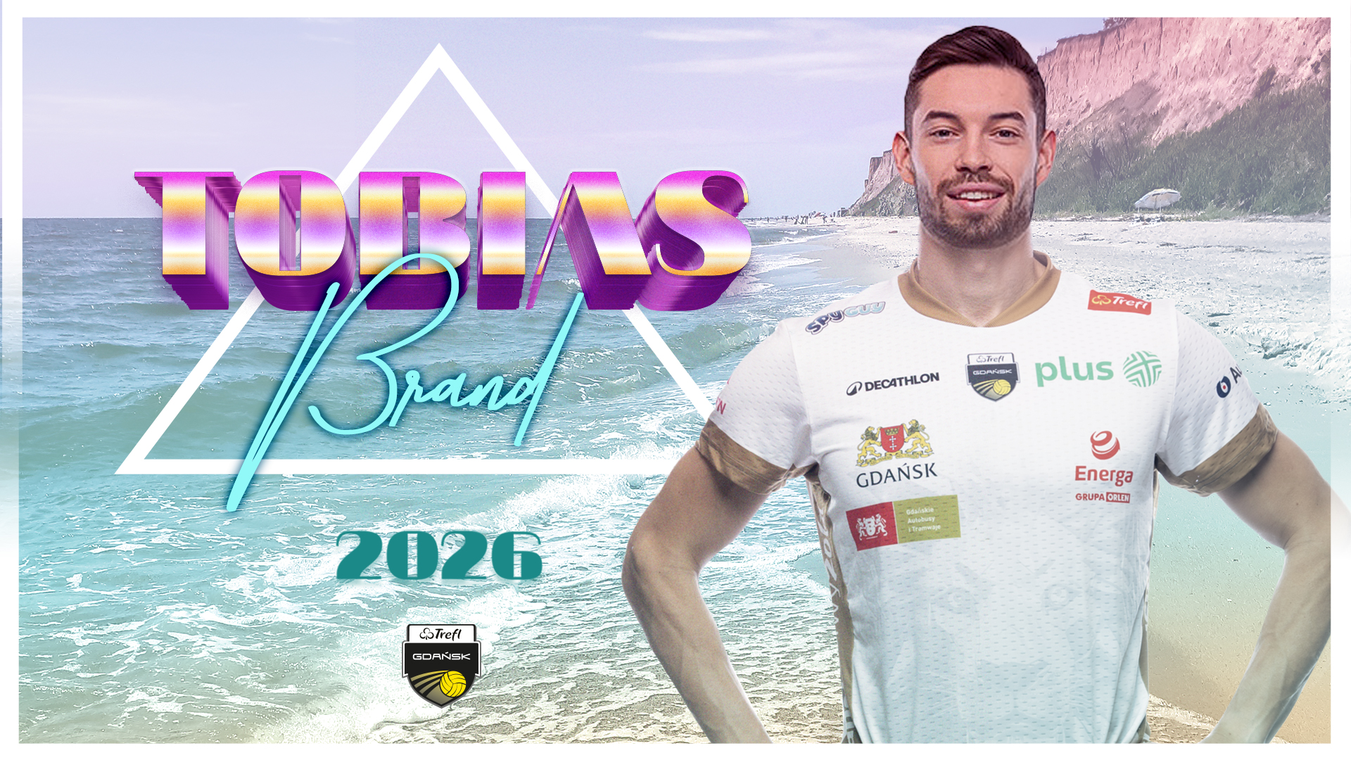 Tobias Brand nowym przyjmującym Trefla Gdańsk