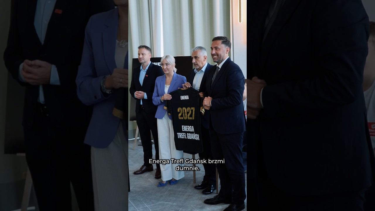 Energa z Grupy Orlen sponsorem tytularnym #gdańskichlwów | Energa Trefl Gdańsk #Shorts