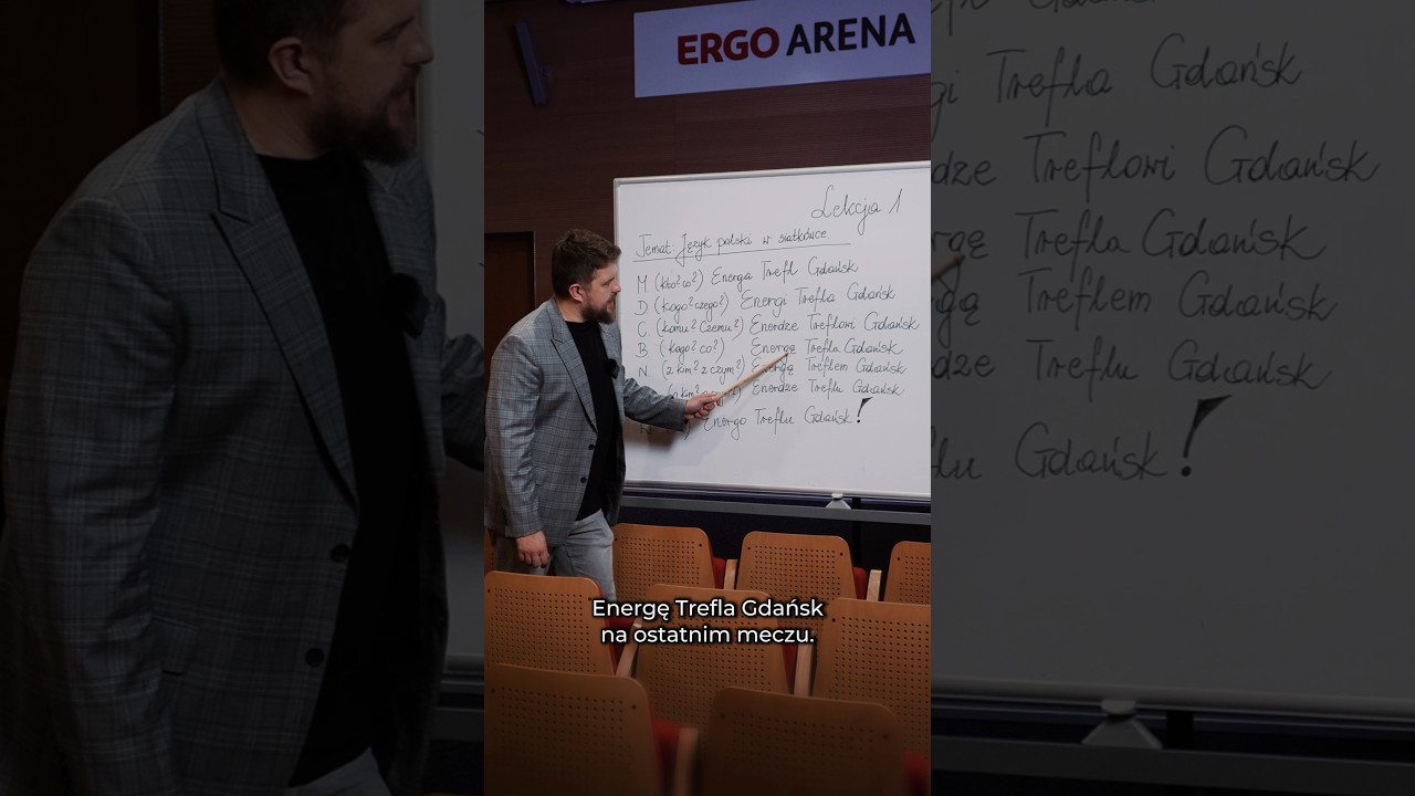 Język polski w siatkówce, czyli jak to się odmienia? 👨‍🏫 | Energa Trefl Gdańsk