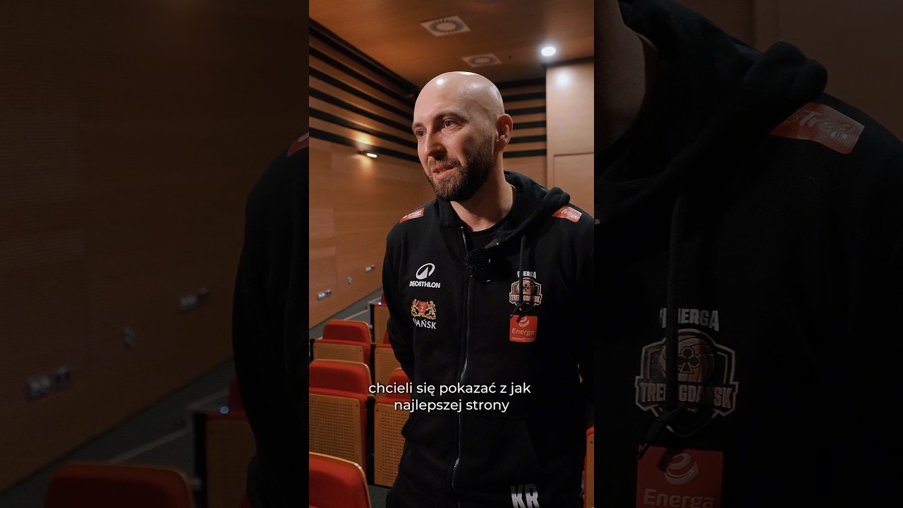 Trener Karol Rędzioch przez domowym meczem z ZAKSĄ Kędzierzyn-Koźle 💬 | Energa Trefl Gdańsk #Shorts