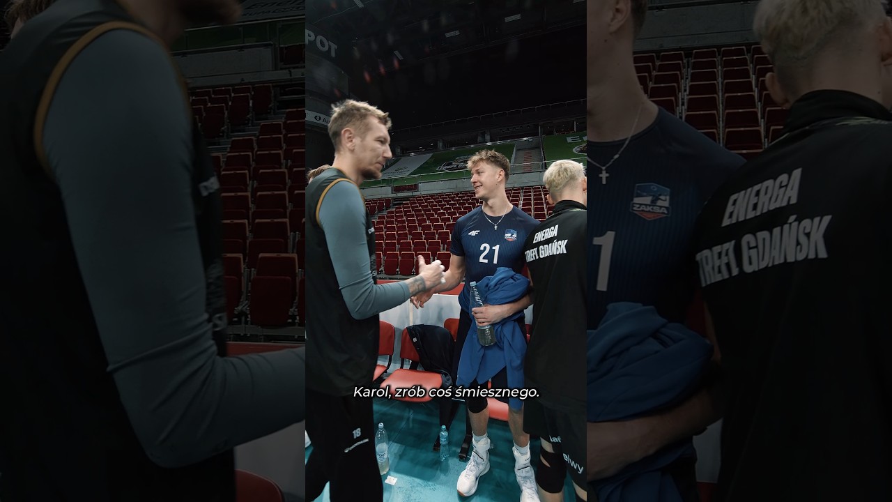 Rozruch z rana jak śmietana - dzisiaj gramy z ZAKSĄ Kędzierzyn-Koźle 🦁🏐 | Energa Trefl Gdańsk