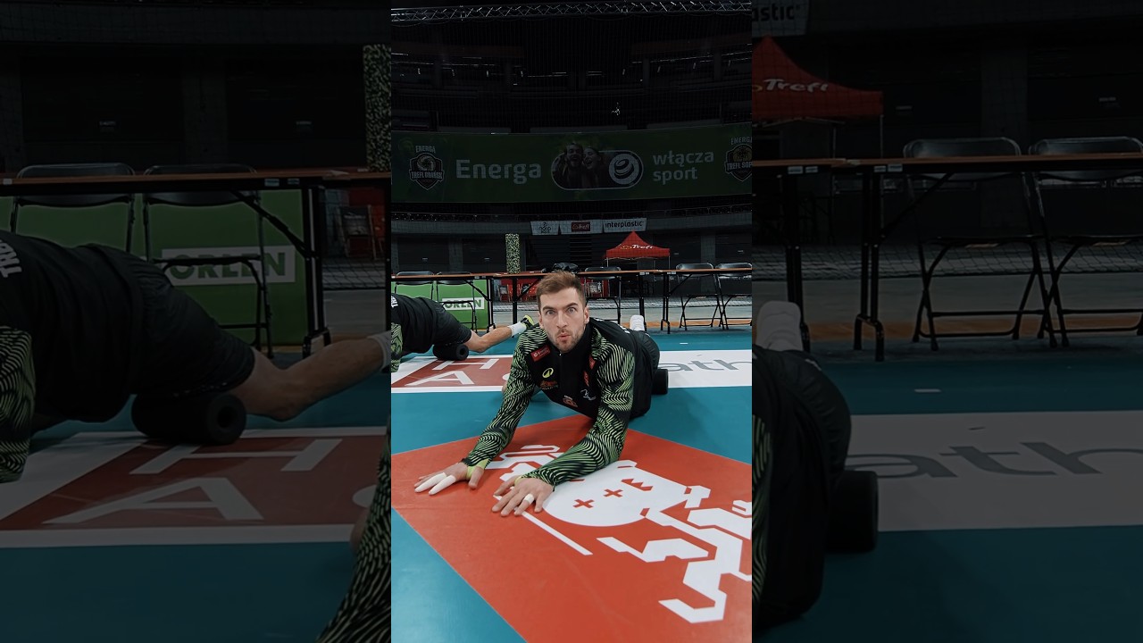 Rozruch przed przed starciem z Cuprum Stilonem Gorzów 🦁🏐 | Energa Trefl Gdańsk #Shorts