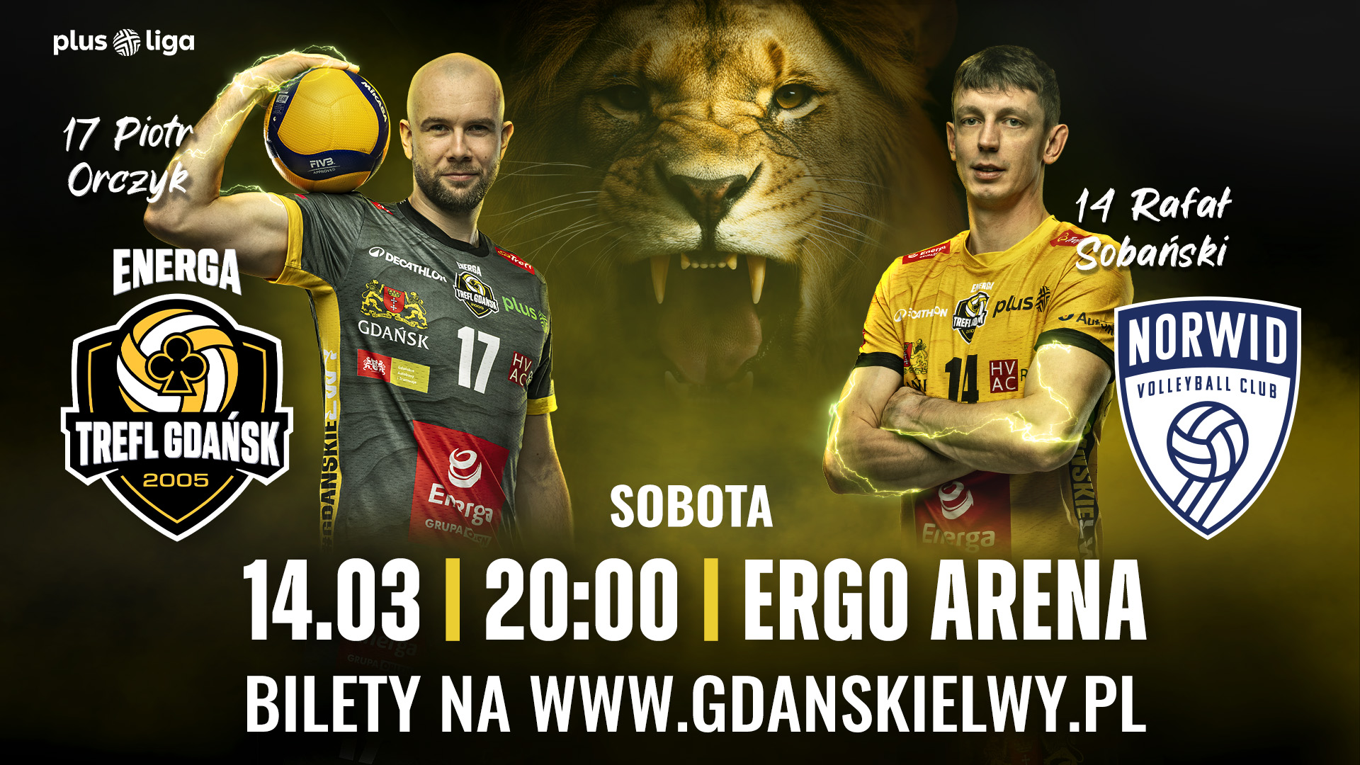 Informator meczowy Energa Trefl Gdańsk vs Steam Hemarpol Politechnika Częstochowa