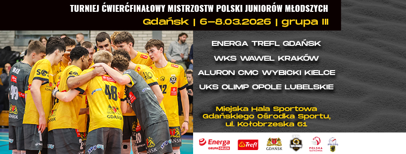 Startują ćwierćfinały mistrzostw Polski juniorów młodszych. 