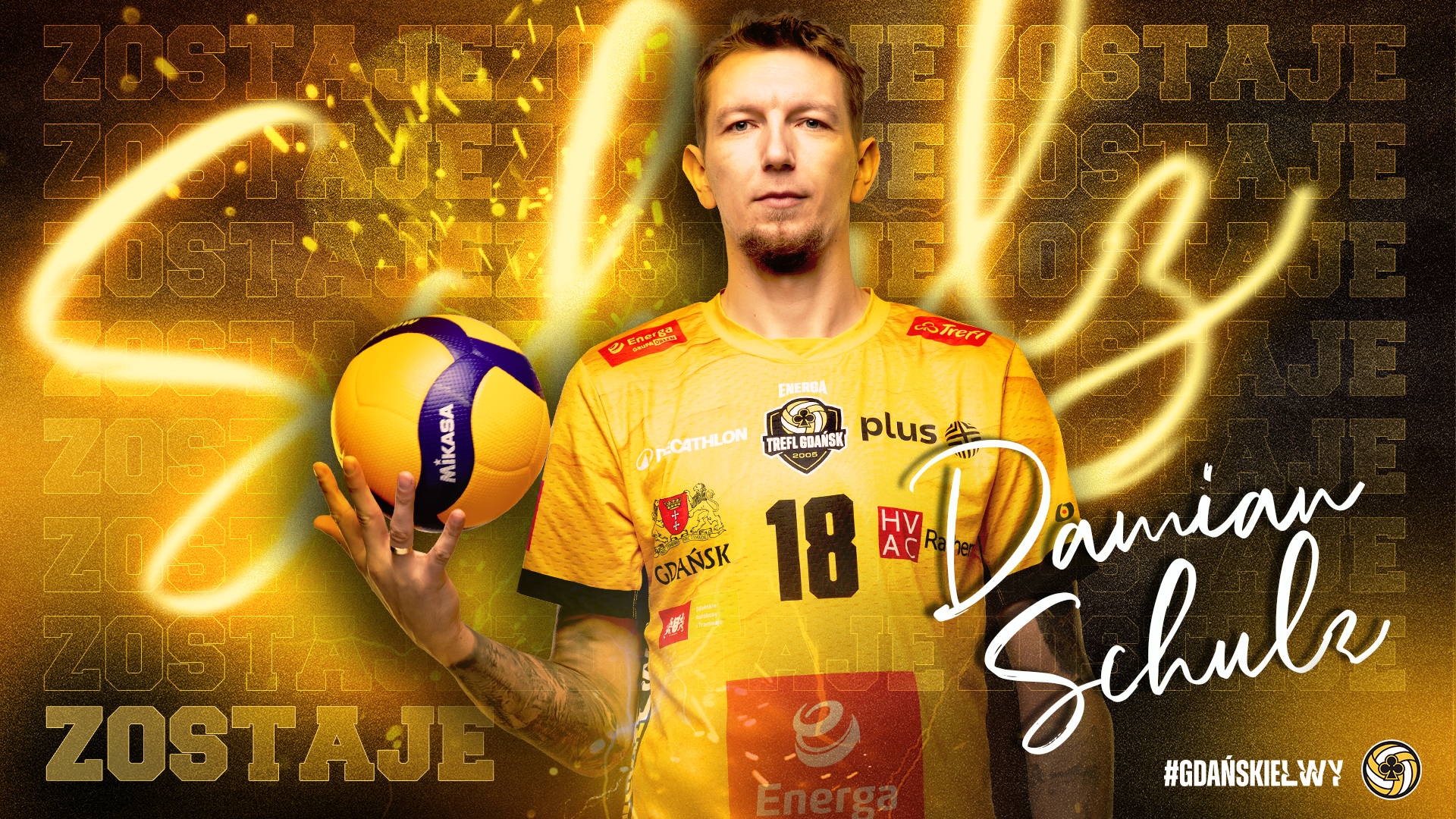 Mistrz świata zostaje w Enerdze Treflu Gdańsk