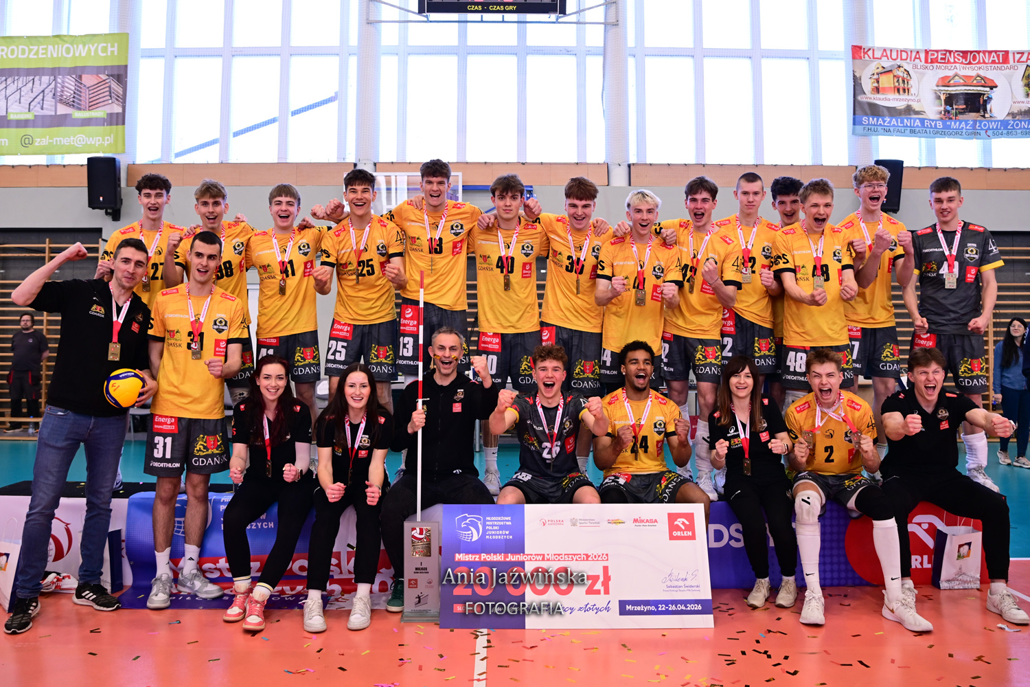 ENERGA TREFL GDAŃSK MISTRZEM POLSKI JUNIORÓW MŁODSZYCH!