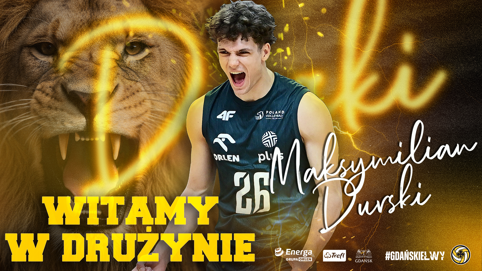 Maksymilian Durski zamyka skład na sezon 26/27!